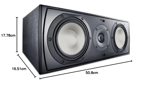 canton-c-305-centerlautsprecher-passiver-2-wege-center-speaker-140-watt-titanium image 1