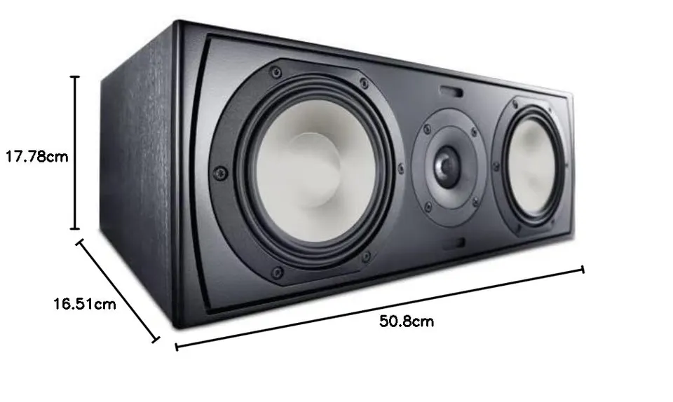 canton-c-305-centerlautsprecher-passiver-2-wege-center-speaker-140-watt-titanium image 1