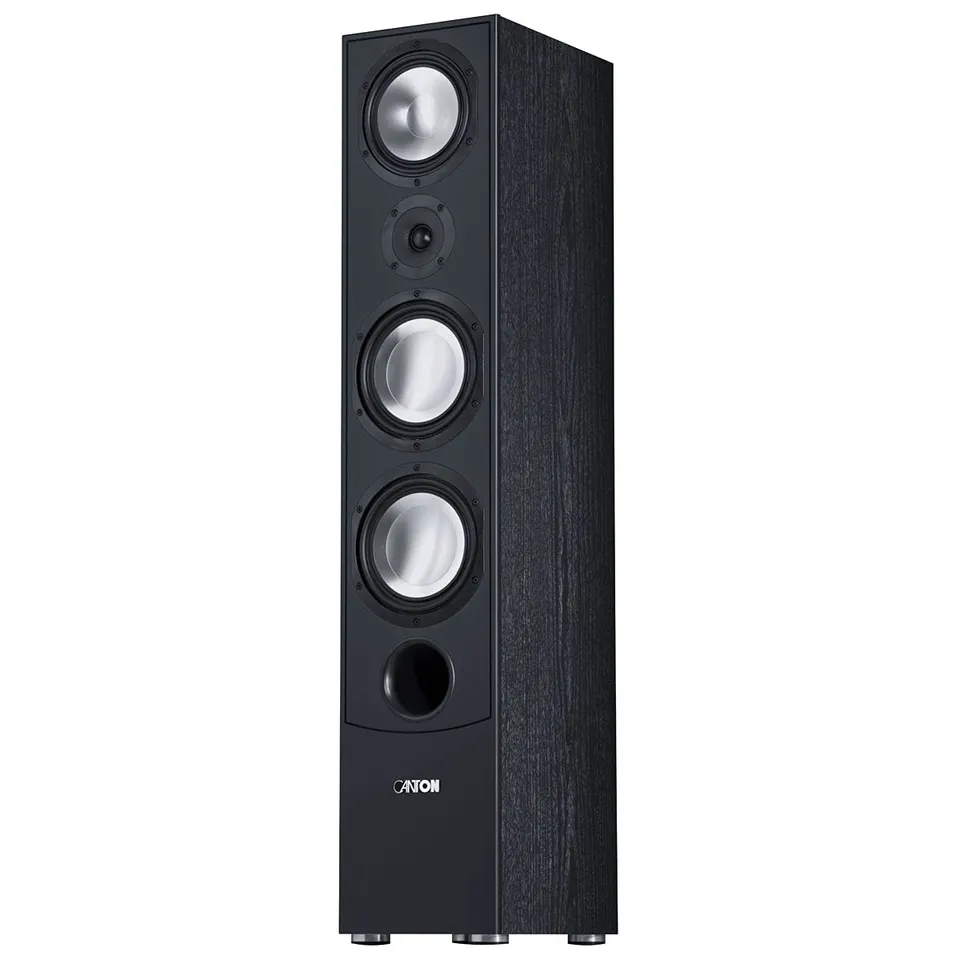 canton-gle-490-2-standlautsprecher-paar-3-wege-150-w-schwarz-noir image 1