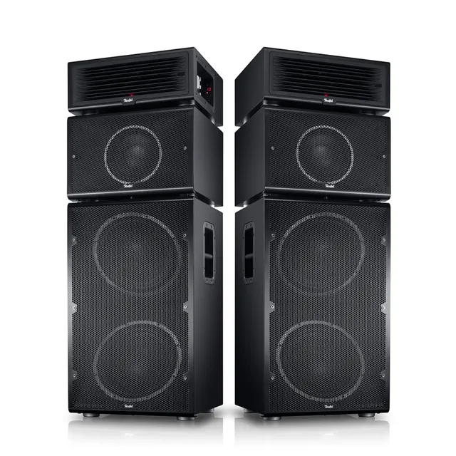 teufel-power-hifi-stereo-set-2-x-aktiver-soundtower-440-watt-turm-bluetooth-aptx image 1