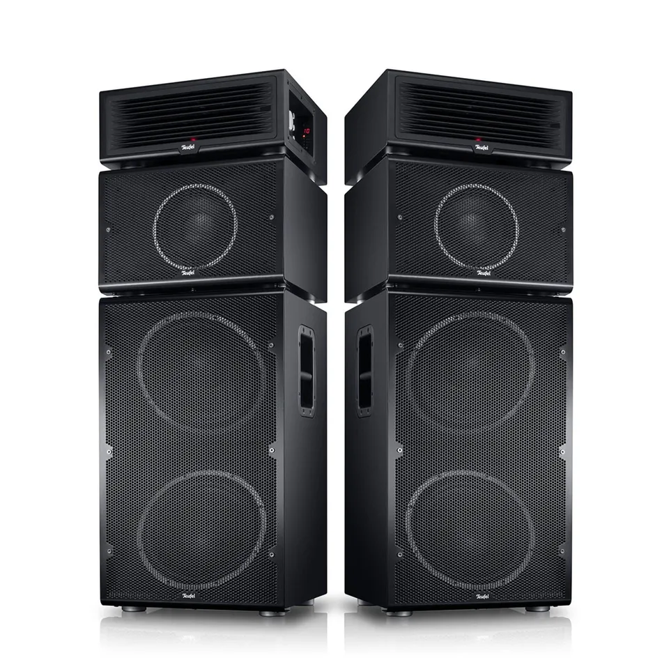 teufel-power-hifi-stereo-set-2-x-aktiver-soundtower-440-watt-turm-bluetooth-aptx image 1