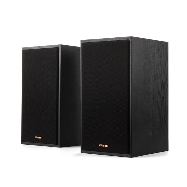 klipsch-r-51pm-aktives-regal-lautsprecher-paar-schwarz-mit-2x60-w-verst-rker-blu image 1
