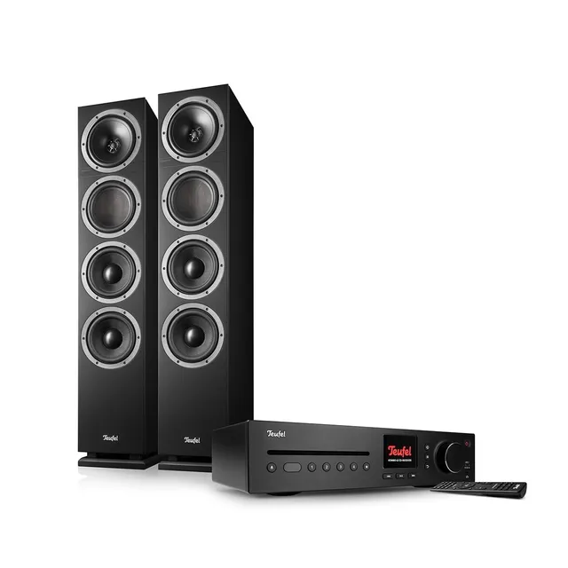 teufel-theater-500-kombo-2-stereo-anlage-3-wege-standlautsprecher-mit-cd-receive image 1