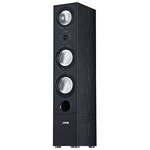 canton-gle-490-2-standlautsprecher-paar-3-wege-150-w-schwarz-noir image 2