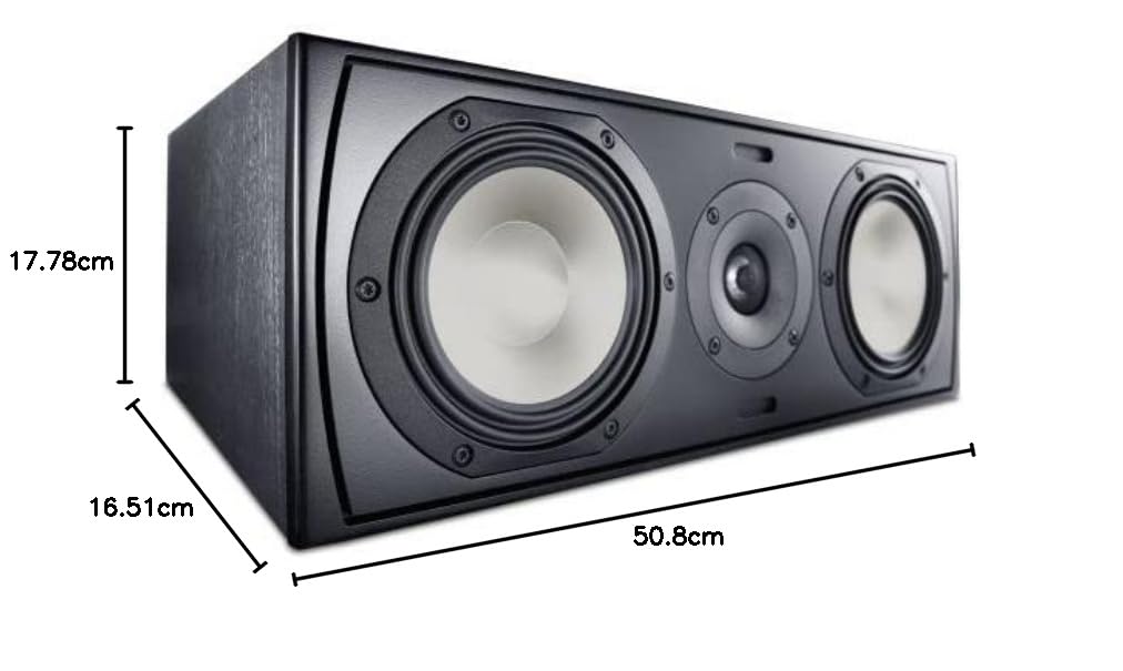 canton-c-305-centerlautsprecher-passiver-2-wege-center-speaker-140-watt-titanium image 1