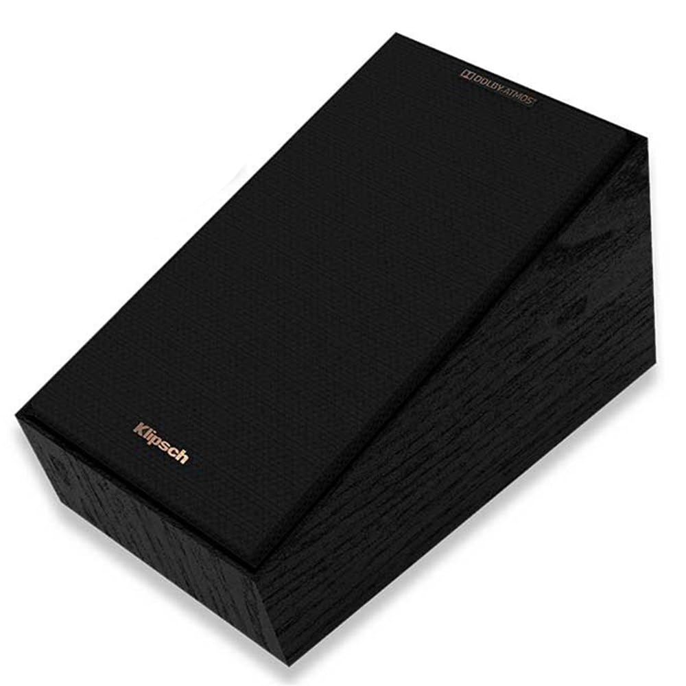 klipsch-r-40sa-paar-dolby-atmos-surround-lautsprecher-schwarz-mit-tractrix-horn- image 5