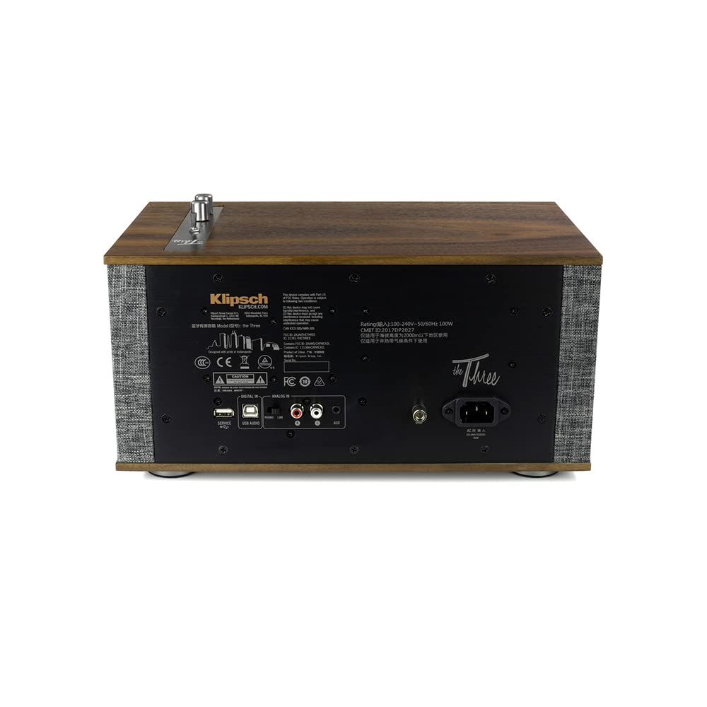klipsch-the-three-ii-heritage-wireless-speaker-bluetooth-lautsprecher-mit-106-db image 4