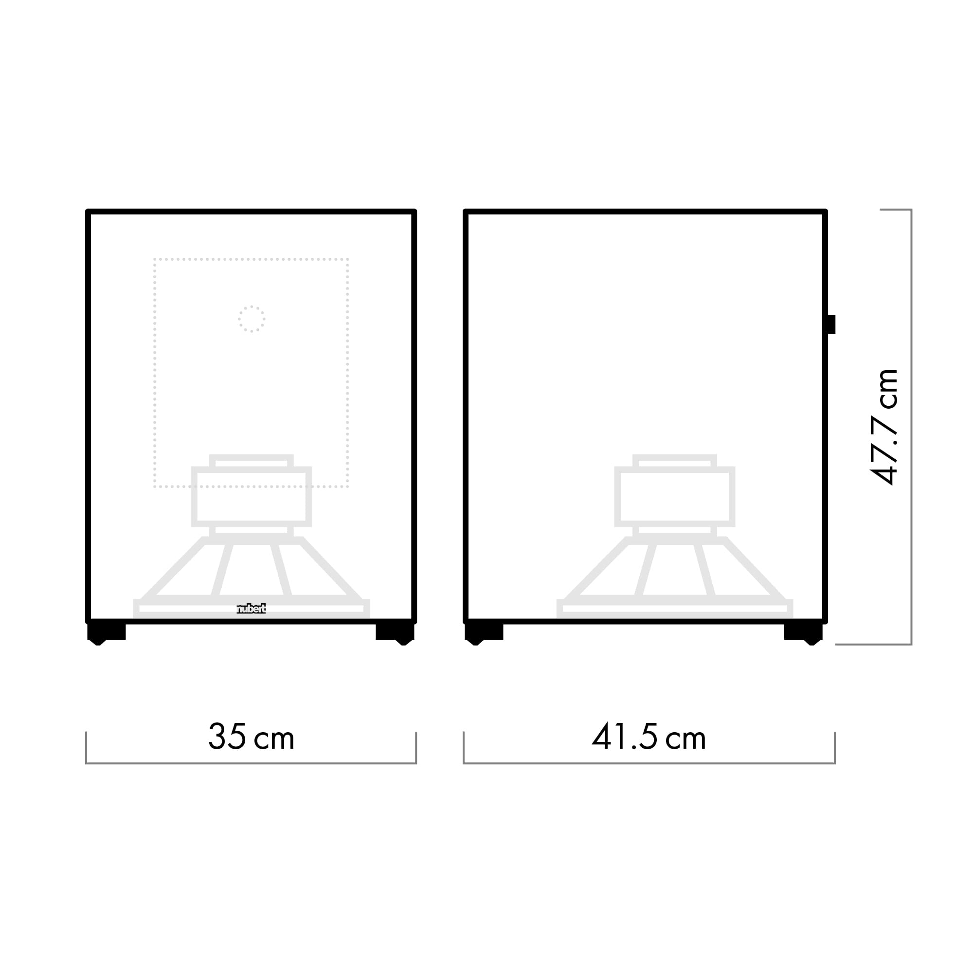 nubert-nusub-xw-900-subwoofer-schwarz-aktiver-downfire-subwoofer-mit-380-watt-27 image 6