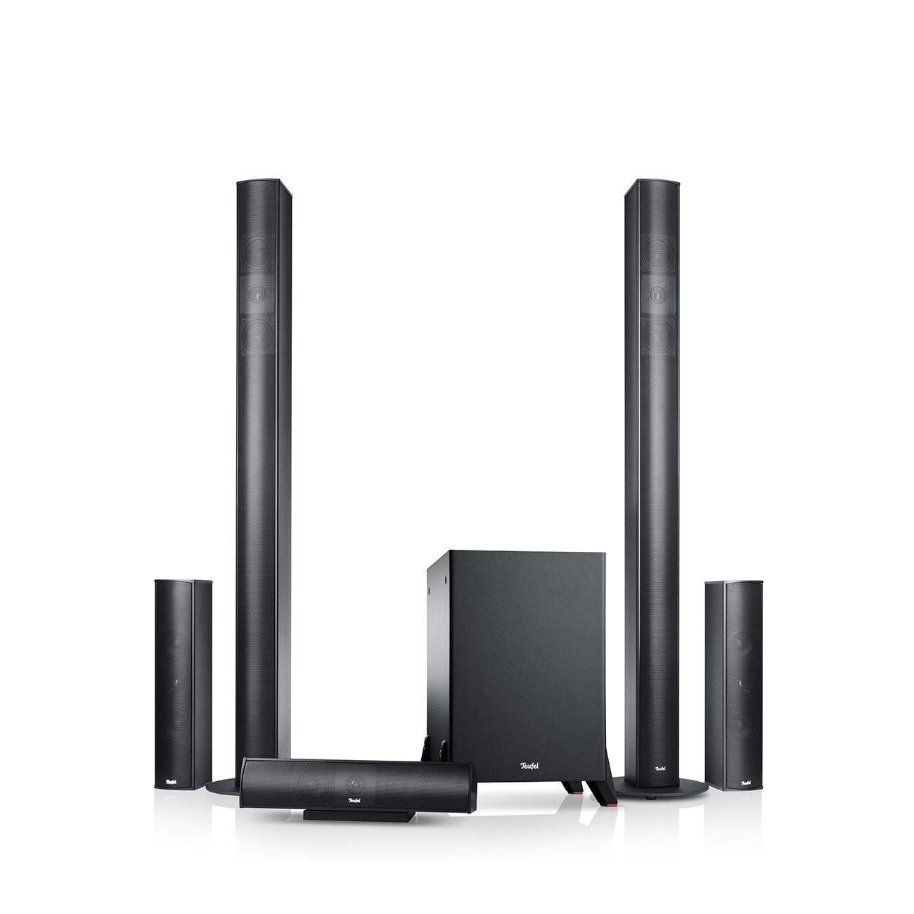 teufel-columa-300-mk2-m-5-1-heimkino-set-mit-subwoofer-und-aluminium-s-ulenlauts image 1