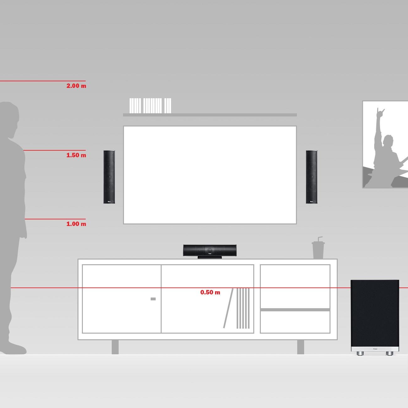 teufel-columa-300-mk2-m-5-1-heimkino-set-mit-subwoofer-und-aluminium-s-ulenlauts image 8