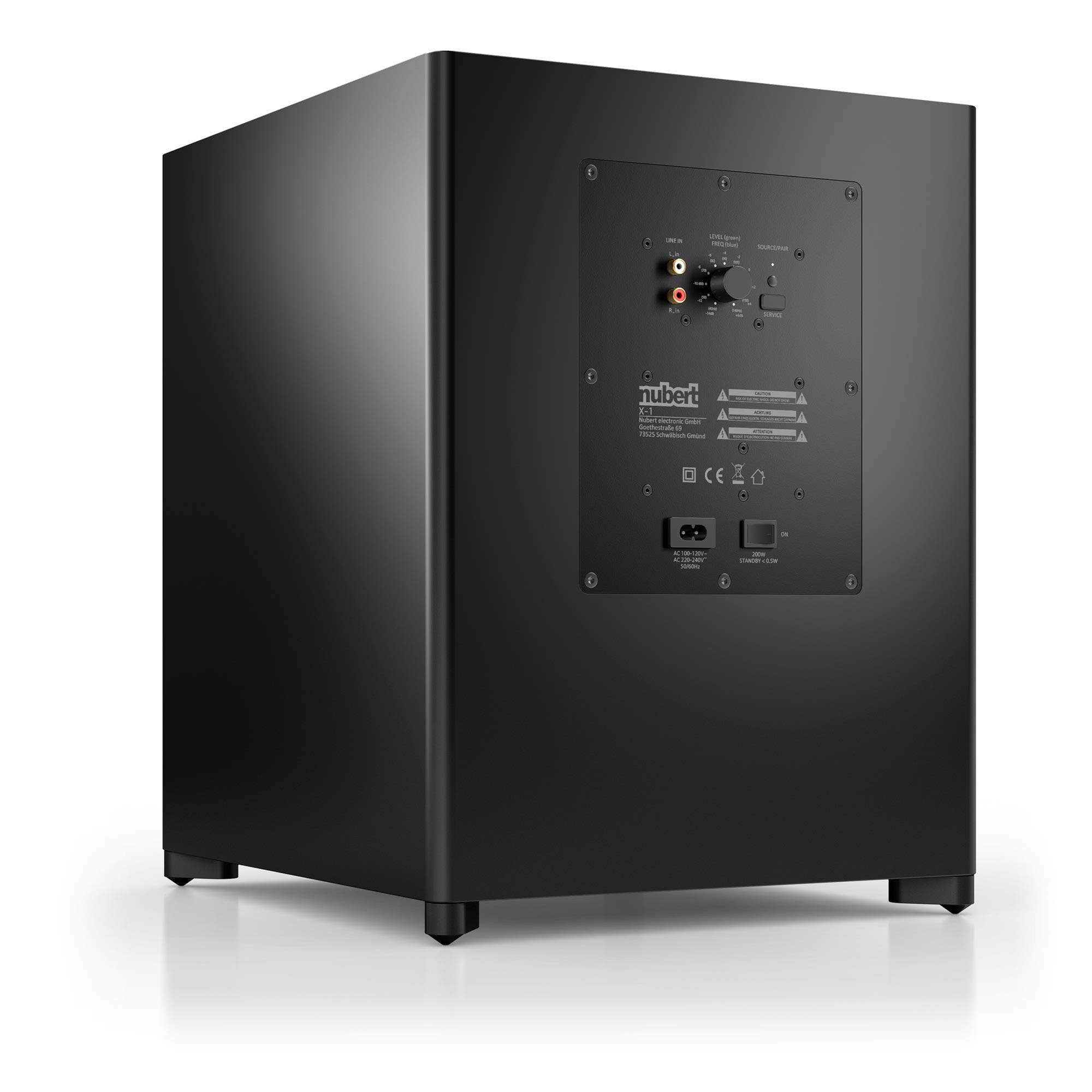 nubert-nusub-xw-900-subwoofer-schwarz-aktiver-downfire-subwoofer-mit-380-watt-27 image 3