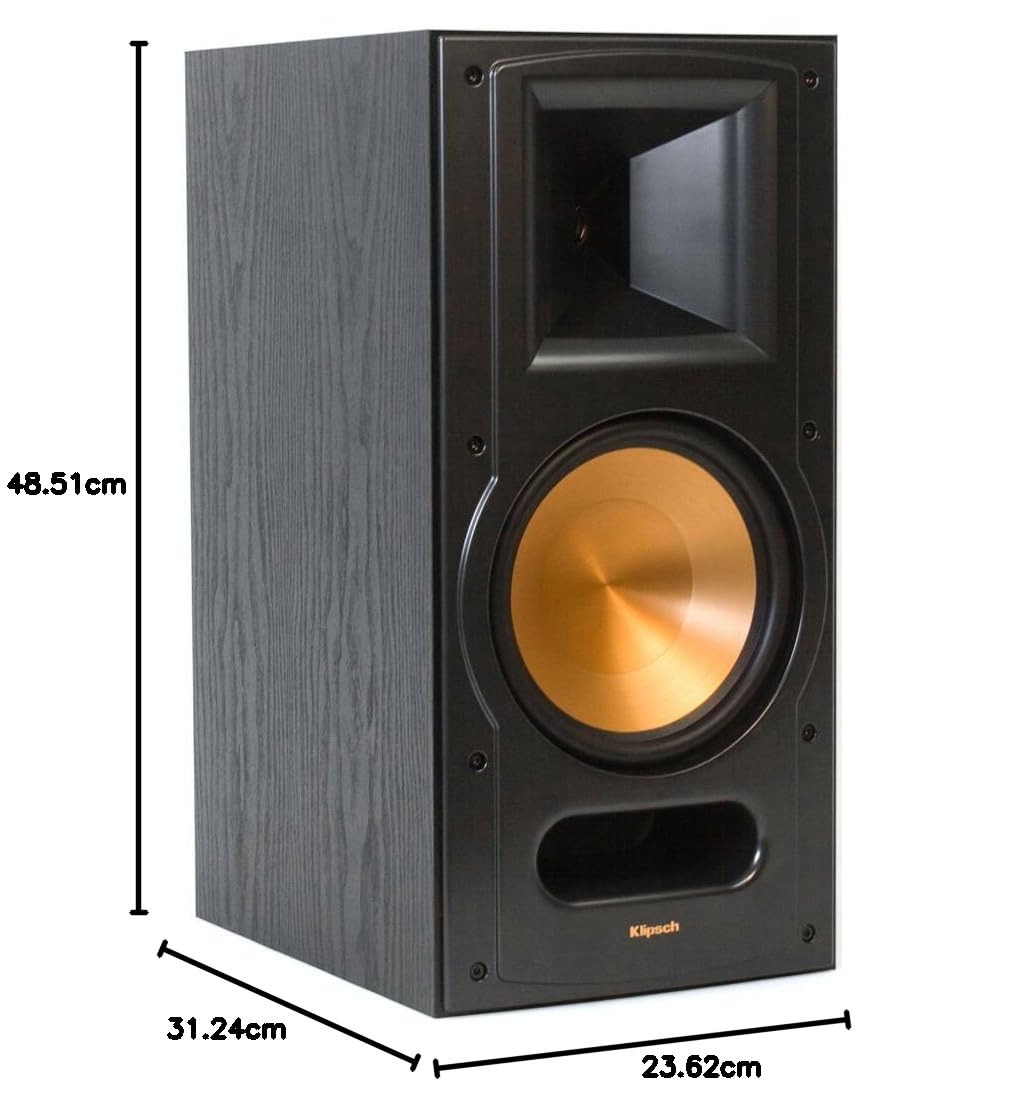 klipsch-rb-81-ii-regal-kompakt-lautsprecher-mit-horn-technologie-150-watt-schwar image 2