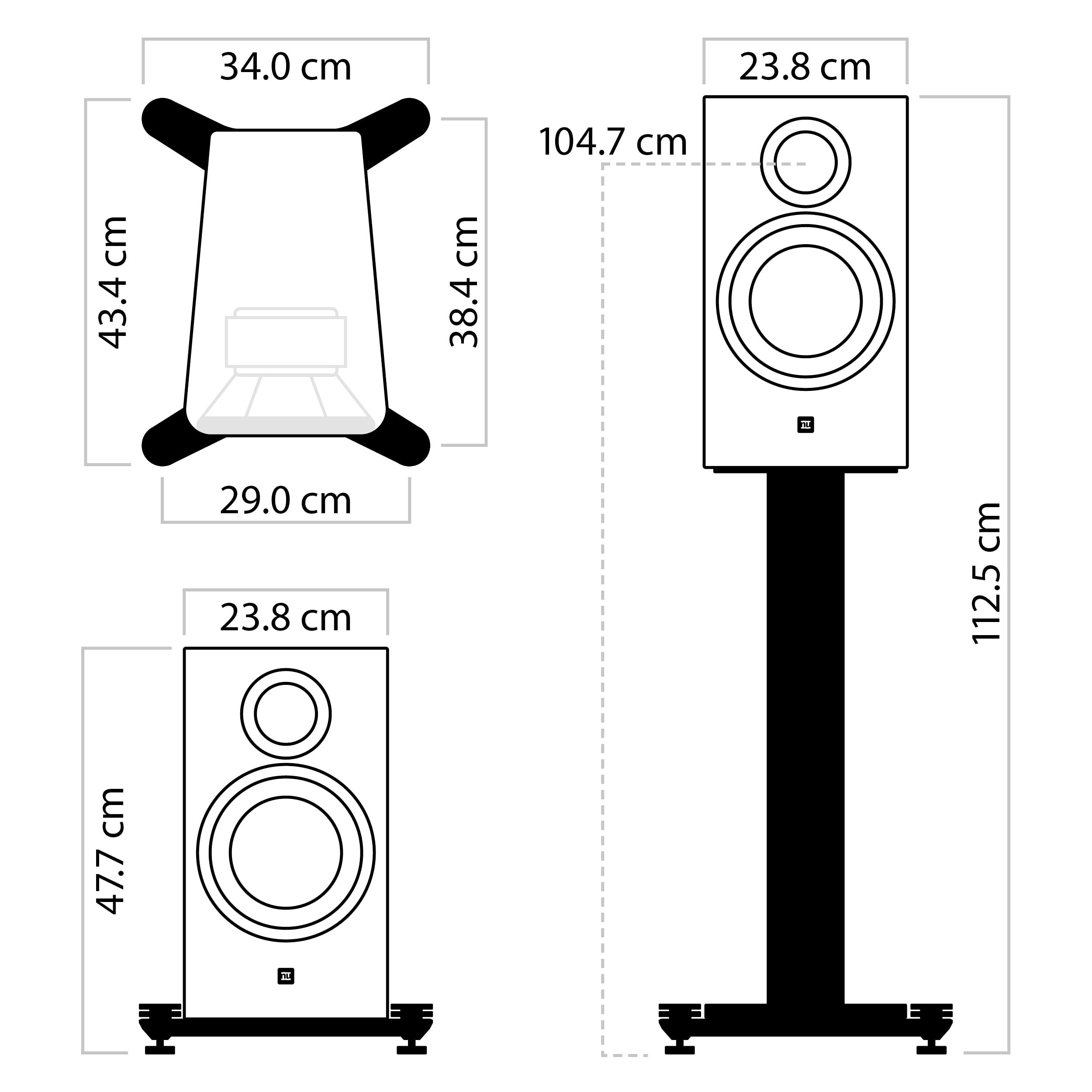 nubert-nuzeo-4-aktiver-2-wege-kompaktlautsprecher-der-referenzklasse-hochglanzla image 8