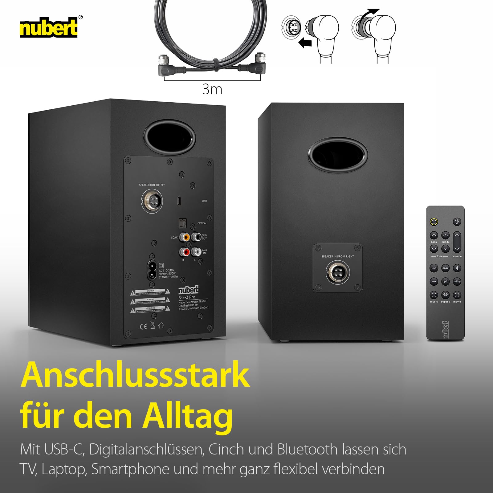 nubert-nuboxx-a-125-pro-paar-aktive-pc-lautsprecher-schwarz-mit-bluetooth-aptx-h image 3