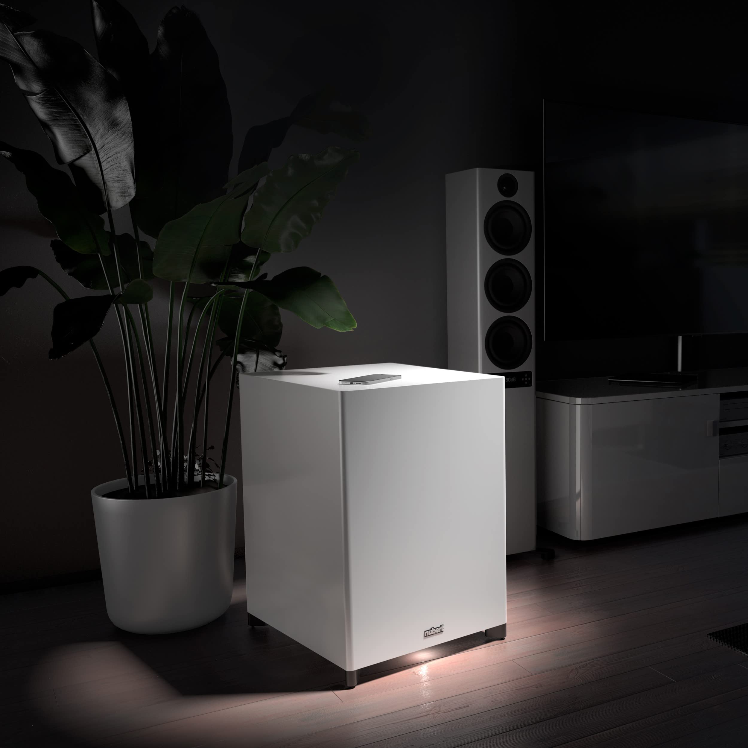 nubert-nusub-xw-1200-aktiver-funk-subwoofer-32-cm-woofer-420-watt-downfire-app-e image 5