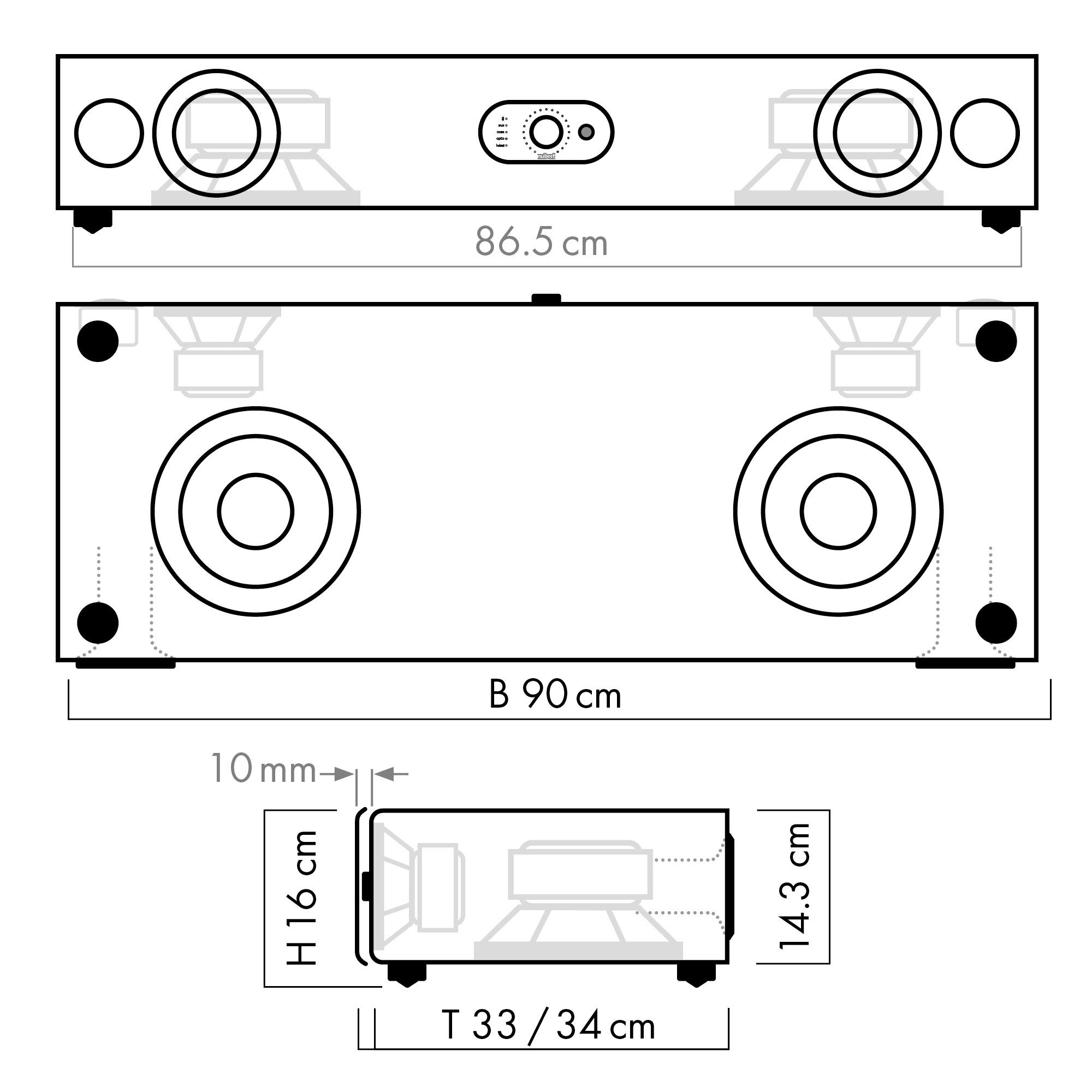 nubert-nupro-as-3500-soundbase-wei-3-wege-vollaktiv-dts-dolby-audio-hdmi-earc-bl image 7