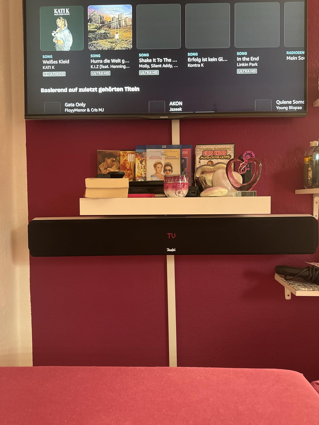 Endlich Kinoklang in der Wohnzimmer