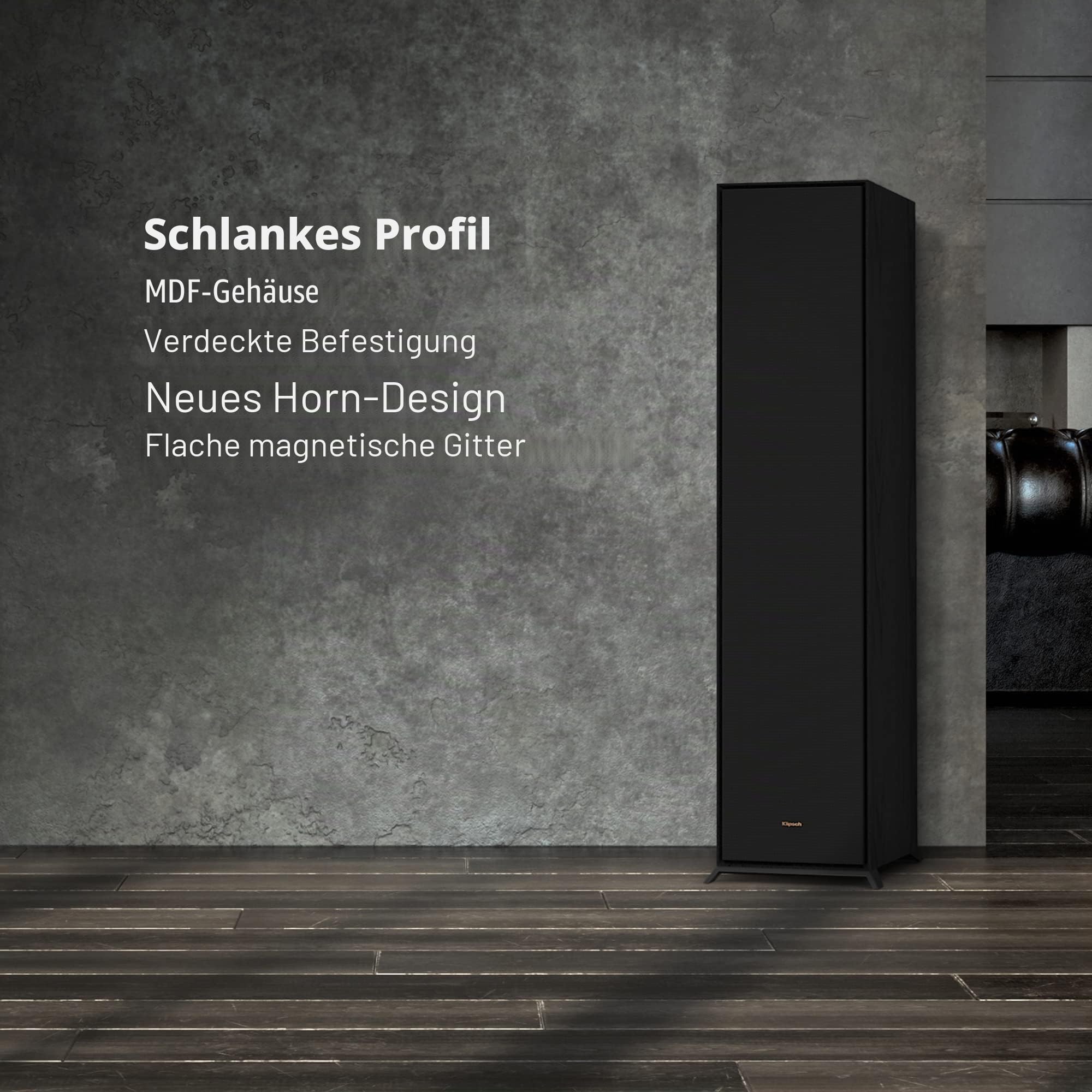 klipsch-r-800f-standlautsprecher-mit-90-x90-tractrix-horn-schwarz-st-ck image 8
