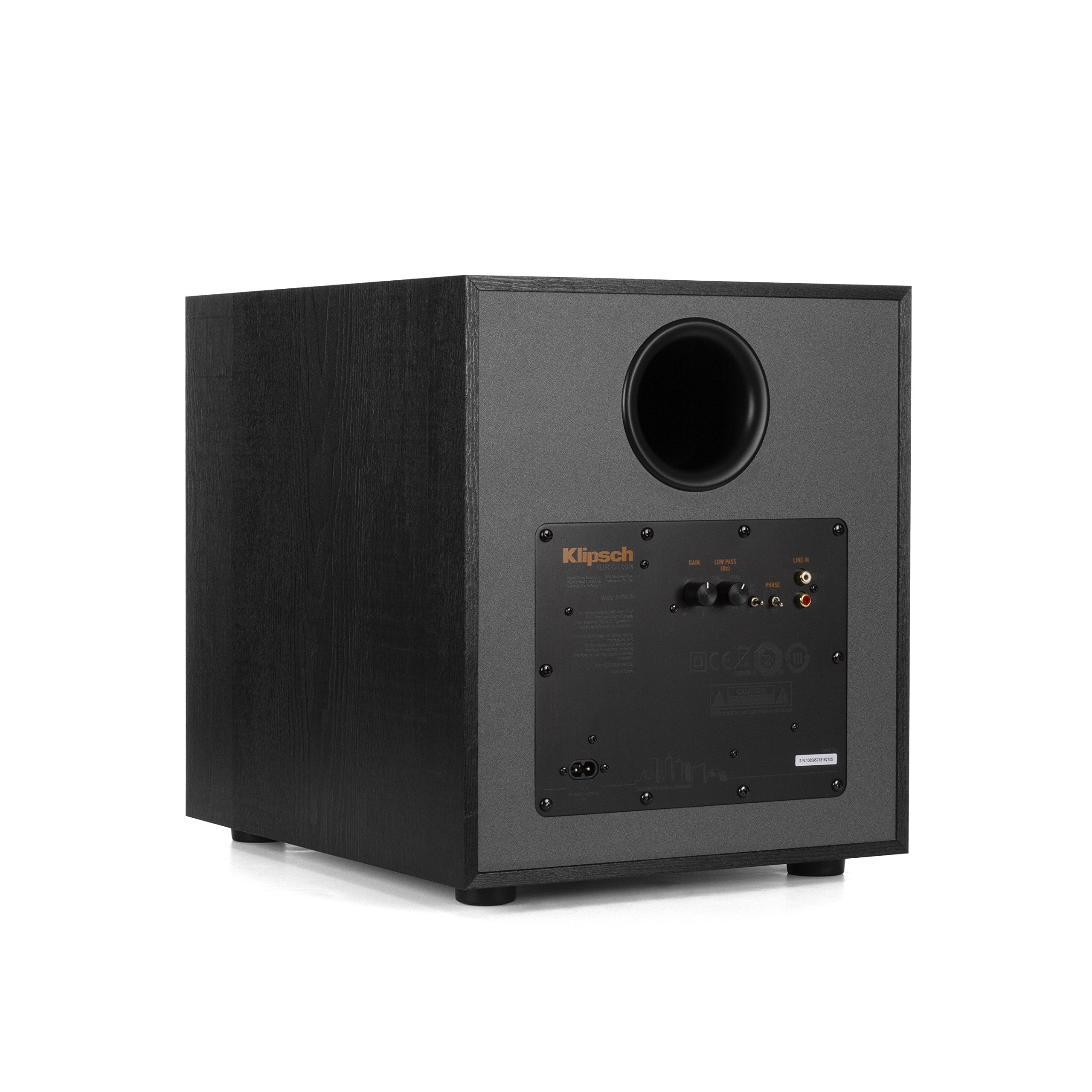 klipsch-r-100sw-aktiv-subwoofer-10-25-4-cm-spun-copper-img-front-firing-woofer-3 image 3