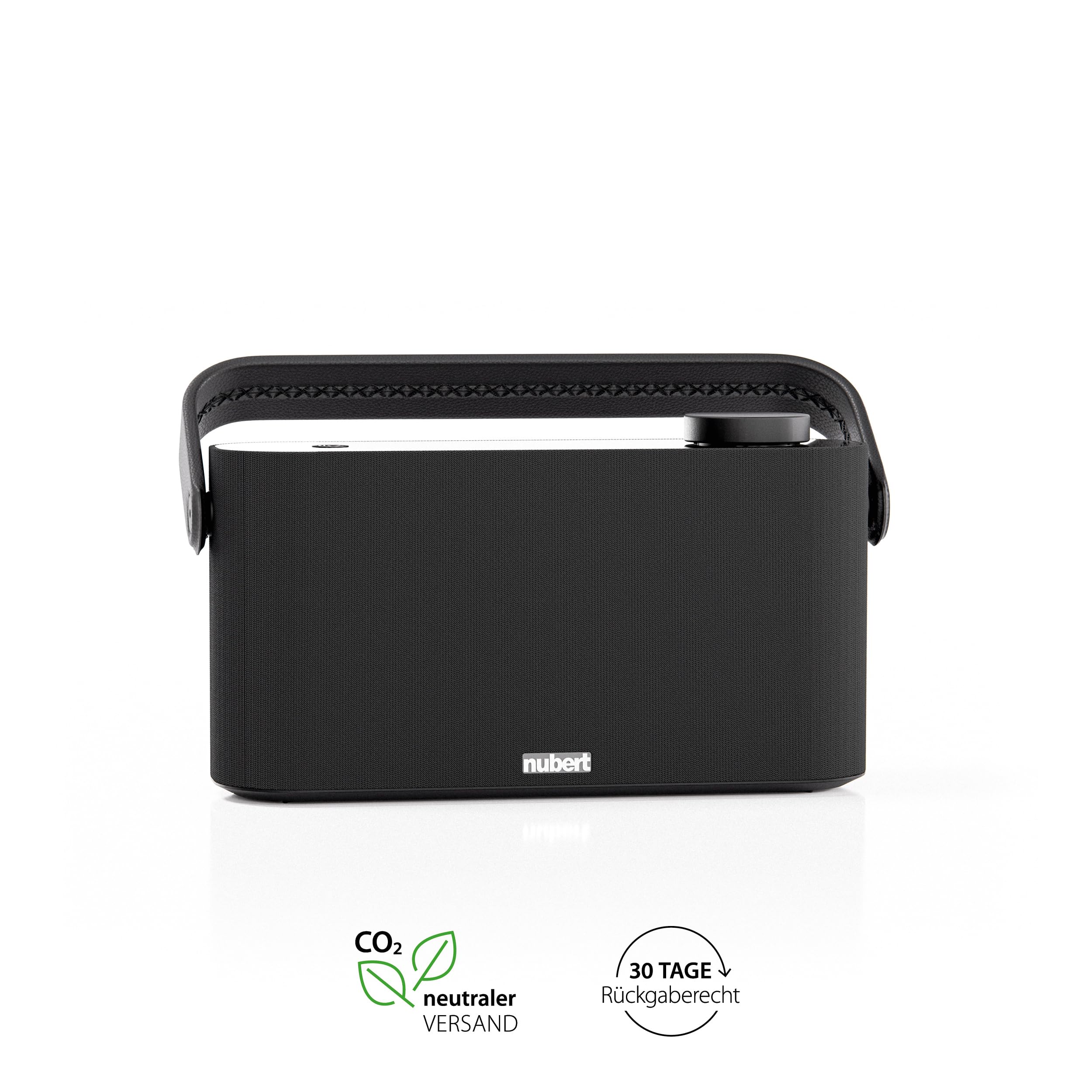 nubert-nugo-one-bluetooth-lautsprecher-schwarz-24-h-akku-dab-ukw-radio-2-9-ips-d image 2