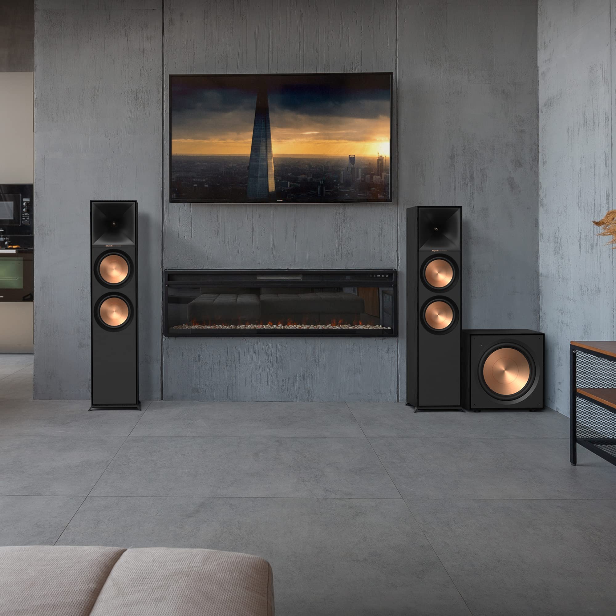 klipsch-r-800f-standlautsprecher-mit-90-x90-tractrix-horn-schwarz-st-ck image 5